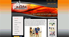 Desktop Screenshot of elitesportsperformance.com